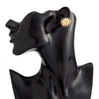 Thumbnail for Trendy Gold Silver Plated Sun Ear Cuff Earring - ArtGalleryZen