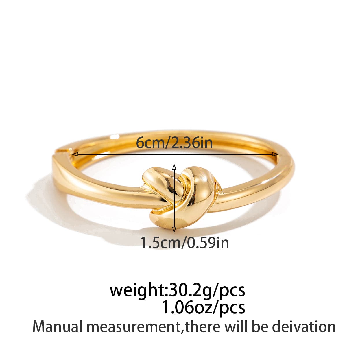 Trendy Gold Silver Tone Water Ripple Bangle Bracelet Set - ArtGalleryZen
