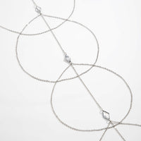 Thumbnail for Trendy Layered Crystal Charm Elastic Lace Thigh Leg Chain - ArtGalleryZen