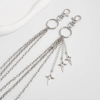 Thumbnail for Trendy Layered Hollow Star Pendant Trouser Chain - ArtGalleryZen