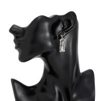 Thumbnail for Trendy Rhinestone Dangle Earrings - ArtGalleryZen