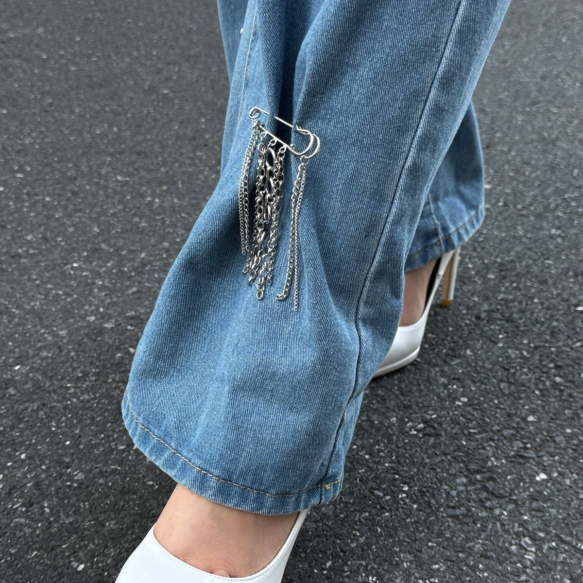 Trendy Star Tassel Trouser Pin - ArtGalleryZen