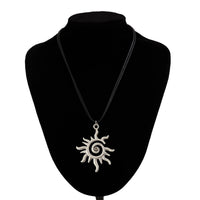 Thumbnail for Trendy Sun Pendant Wax Cord String Necklace - ArtGalleryZen