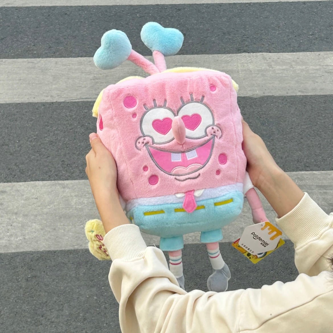 Valentine's Day Edition SpongeBob SquarePants Patrick Star Plush Doll - ArtGalleryZen