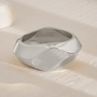 Thumbnail for Vintage Gold Silver Plated Irregular Polygon Bangle Bracelet - ArtGalleryZen