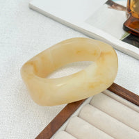 Thumbnail for Vintage Square Resin Bangle Bracelet - ArtGalleryZen