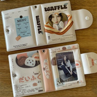 Thumbnail for Waffles Strawberry Cake Kpop 3 Inch Mini Photocard Album - ArtGalleryZen