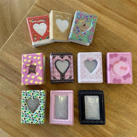 Thumbnail for Y2K Flower Heart Bow Kpop 3 Inch Mini Photocard Album - ArtGalleryZen