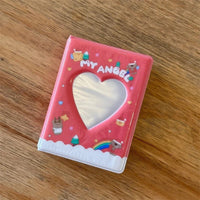 Thumbnail for Y2K Flower Heart Bow Kpop 3 Inch Mini Photocard Album - ArtGalleryZen