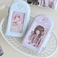 Thumbnail for Y2K Heart Narutomaki Kpop 3 Inch Mini Photocard Album - ArtGalleryZen