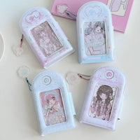 Thumbnail for Y2K Heart Narutomaki Kpop 3 Inch Mini Photocard Album - ArtGalleryZen