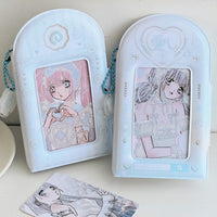 Thumbnail for Y2K Heart Narutomaki Kpop 3 Inch Mini Photocard Album - ArtGalleryZen