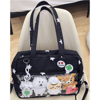 Thumbnail for Y2K Star Kpop Fan Display Shoulder Crossbody Bag - ArtGalleryZen