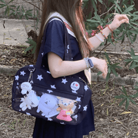 Thumbnail for Y2K Star Kpop Fan Display Shoulder Crossbody Bag - ArtGalleryZen